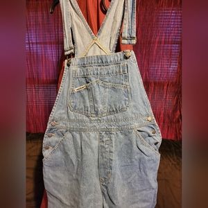 Denim overalls